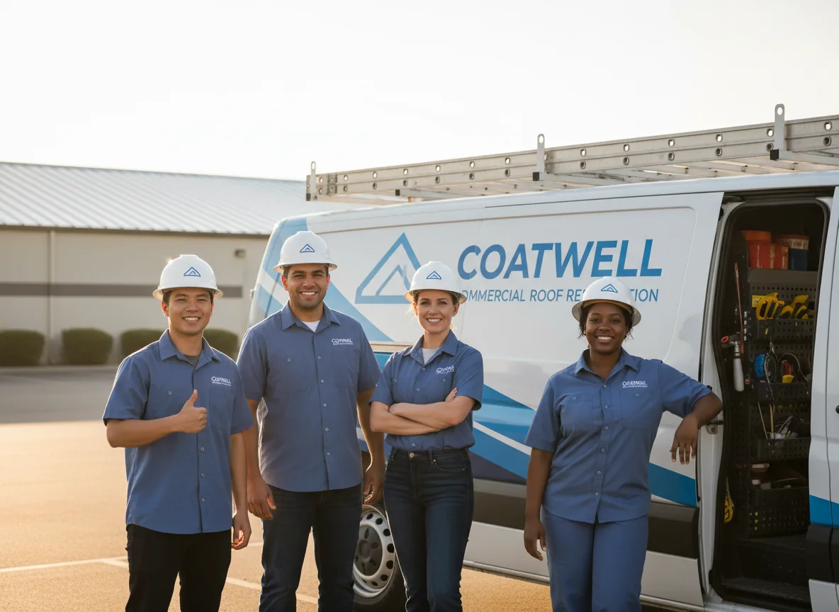 Commercial roof coating company in Elkland, MO